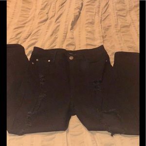 NEW!! Fashion Nova Black Jeans.